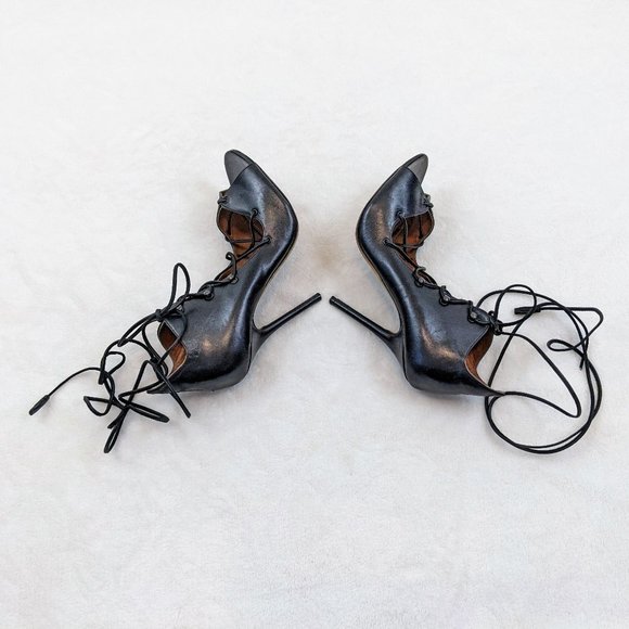 Malone Souliers Savannah Bootie in Black Lace Up - Picture 9 of 12